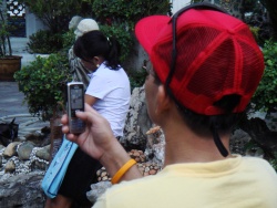 Hehe, this guy took a photo of the girl only ;)
